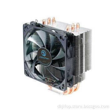 CPU 120mm Big Cooling Fan with Four 6mm Heat Pipes , Single